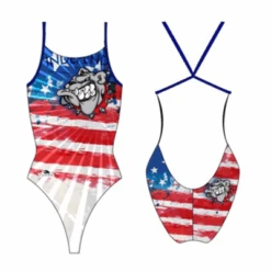BAÑADOR 'PRO-RACER' NIÑA AMERICANS