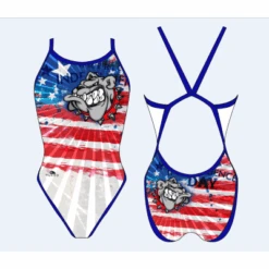 BAÑADOR 'REVOLUTION' NIÑA AMERICANS