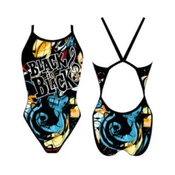 BAÑADOR NATACION MUJER BLACK IS BLACK (REVOLUTION) 8305603022