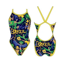 BAÑADOR NATACION NIÑA. BRAZIL DANCE (REVOLUTION)