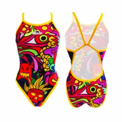 BAÑADOR NATACION NIÑA. CRAZY JUNGLE (REVOLUTION)