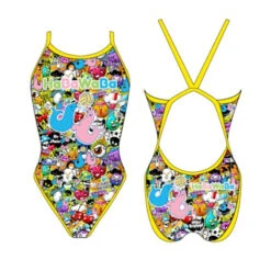 BAÑADOR NATACION NIÑA HABA WABA GRAFITTI (REVOLUTION)
