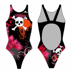 BAÑADOR NATACION NIÑA SKULL CROWN (PRO-RESIST)