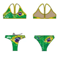 BAÑADOR NATACION NIÑA T. FINO NEW BRASIL