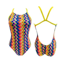 BAÑADOR NATACION NIÑA TRIDIMESION ( PRO-RACER)