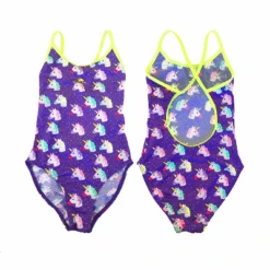 BAÑADOR NATACION NIÑA UNICORN HAPPY