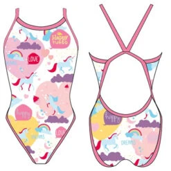 BAÑADOR NATACION NIÑA UNICORN LOVE ( REVOLUTION)
