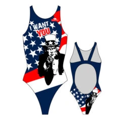 BAÑADOR NATACION NIÑA USA WANT YOU