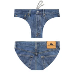 BAÑADOR NATACION NIÑO JEANS TURBO