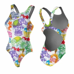 BAÑADOR TIRANTE ANCHO NIÑA ANIMAL CIRCUS