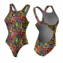 BAÑADOR TIRANTE ANCHO NIÑA FIESTA BRAZIL