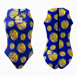 BAÑADOR WATERPOLO NIÑA BE WATER MY FRIEND