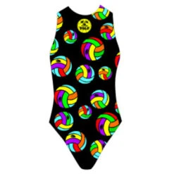 BAÑADOR WATERPOLO NIÑA WATERPOLO "MULTI PELOTA 06"