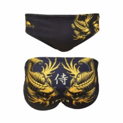 BAÑADOR WATERPOLO NIÑO BLACK- CARPA