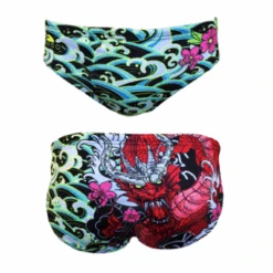 BAÑADOR WATERPOLO NIÑO RED DRAGON