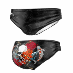 BAÑADOR WATERPOLO NIÑO SAMURAI-SKULL.