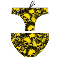 BAÑADOR WATERPOLO NIÑO SKULL PUNK