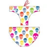 BAÑADOR WATERPOLO NIÑO SKULLS COLORS
