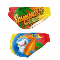 BAÑADOR WATERPOLO NIÑO SURF SHARK
