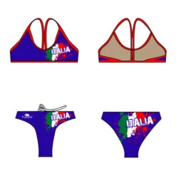 BIKINI NATACION MUJER ITALIA 2012 (TIRANTE FINO)