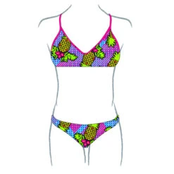 BIKINI NATACION MUJER PINEAPPLE ( PATRON MARE) (COMPLETO) 4303342722