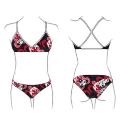 BIKINI NATACION NIÑA HONU ( PATRON MARE COMPLETO)
