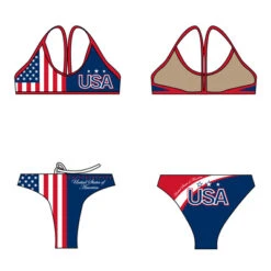BIKINI NATACION NIÑA T. FINO USA 2012