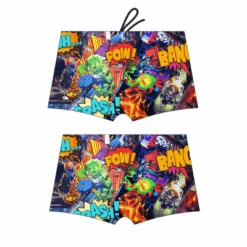 BOXER FULL PRINT NIÑO SUPER COMIC HAPPY